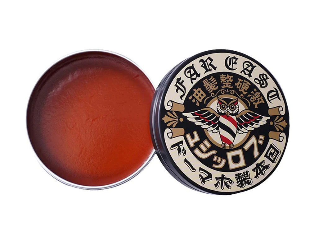 Brosh Far East Hard Pomade strong hold made in Japan