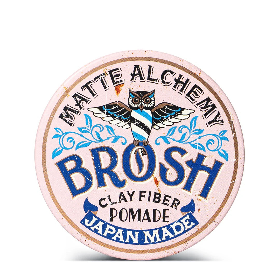 Brosh Matte Alchemy Fiber Pomade strong hold matte