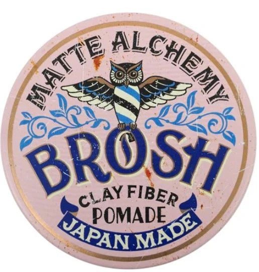 Brosh Matte Alchemy Fiber Pomade strong hold matte