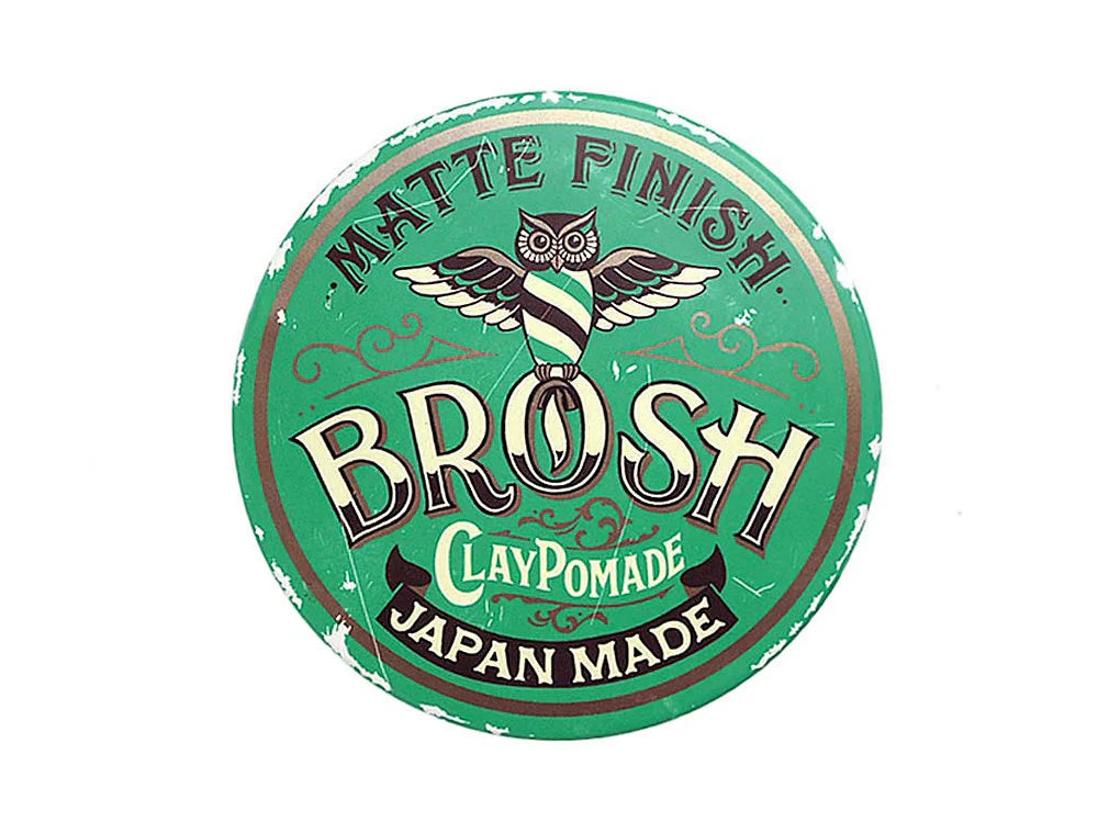 Brosh Matte Finish Clay Pomade Matte Styling Clay