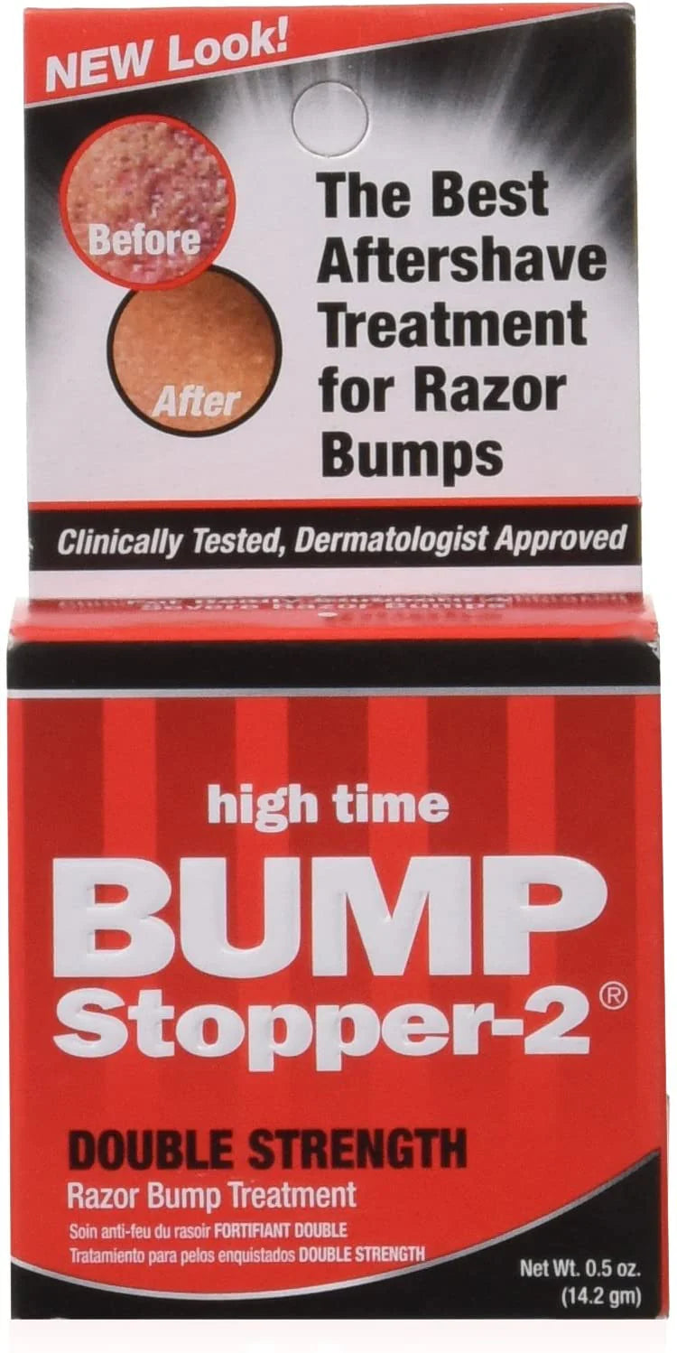 Bump Stopper-2 Razor Bump Treatment – Double Strength Formula (.5 oz)