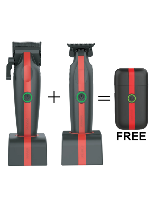 Cocco Veloce Lite Black/Red 3-Pc Combo