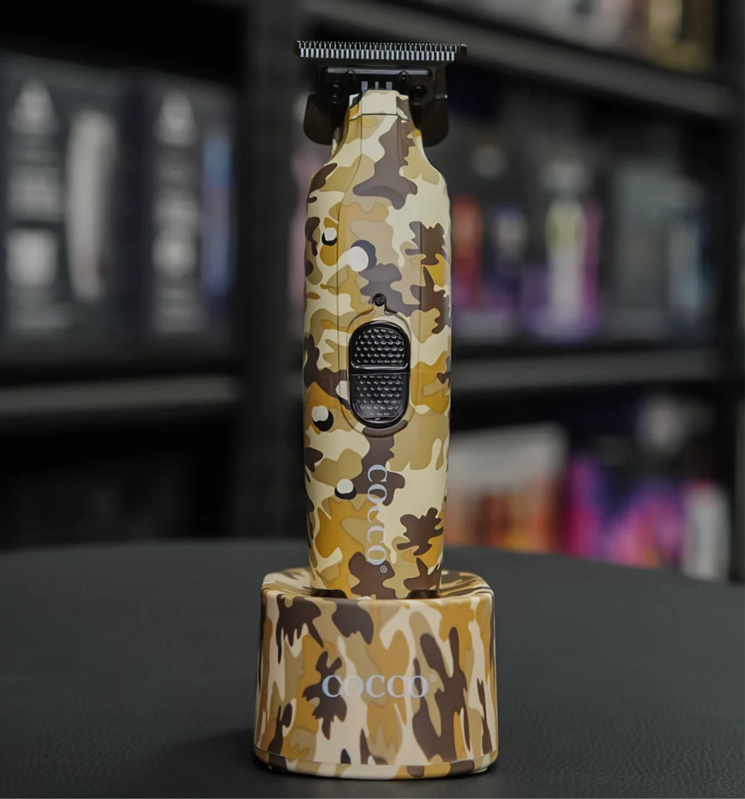 COCCO Hyper Veloce Pro Trimmer Camo – Digital Gap™ Graphene Blade, Pro Lineup Tool