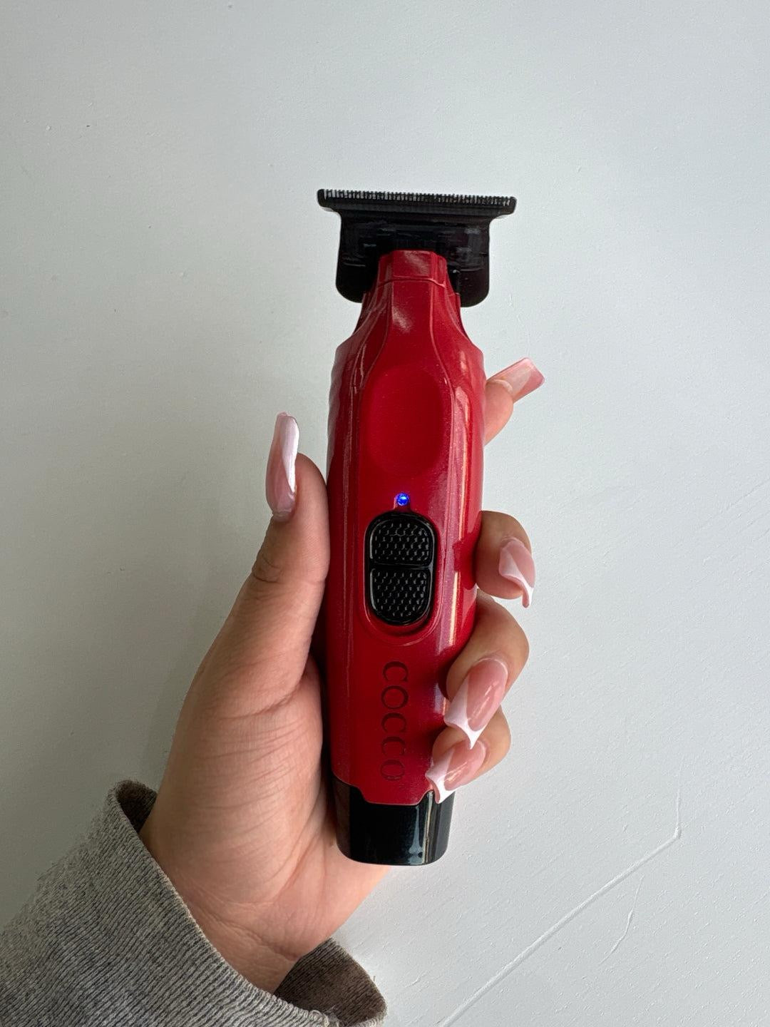 COCCO Hyper Veloce Pro Trimmer Red Limited Edition with Digital Gap DLC Blade
