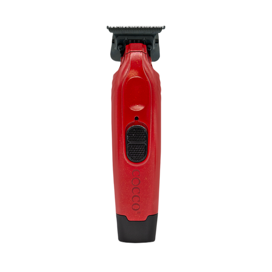 COCCO Hyper Veloce Pro Trimmer Red Limited Edition with Digital Gap DLC Blade