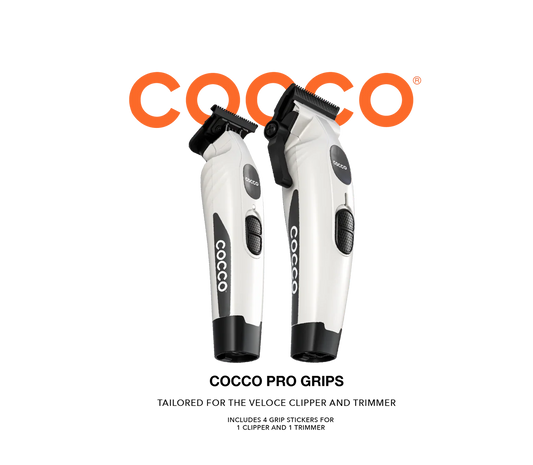 COCCO Pro Grip rubberized grips for clippers and trimmers