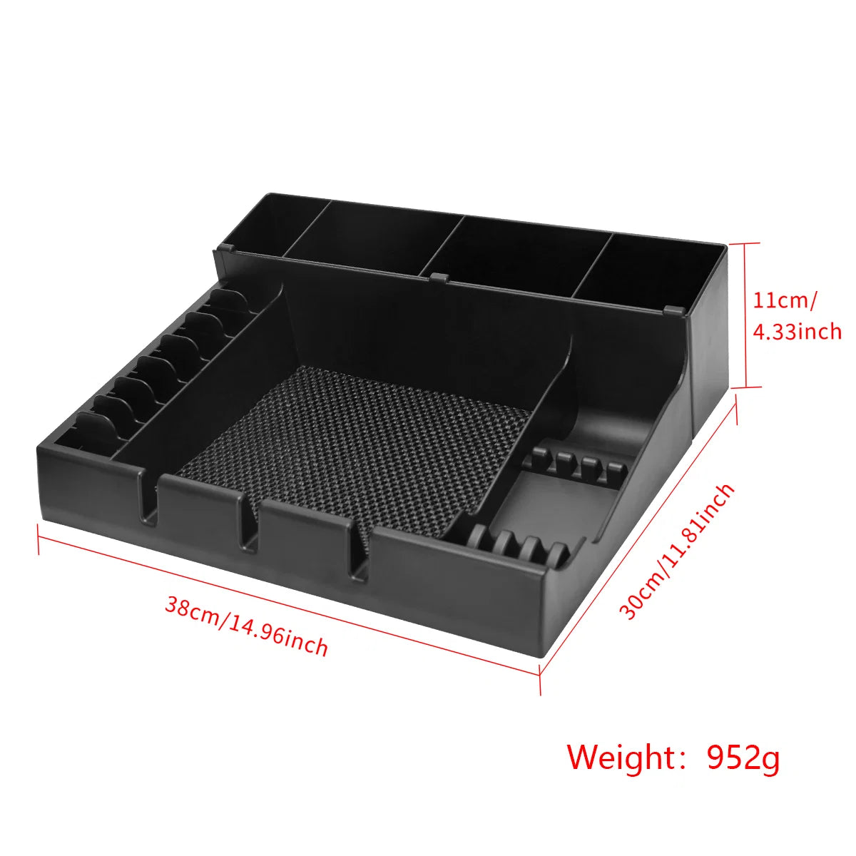 Clipper & Scissor Storage Case – Portable Station with Silicone Mat
