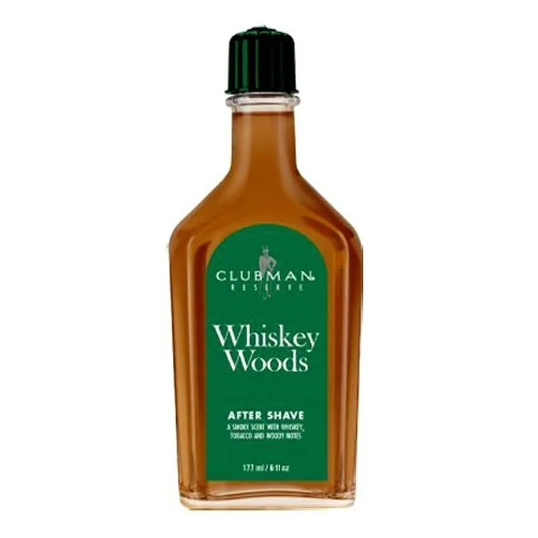 Clubman Reserve Whiskey Woods after shave lotion 6 oz