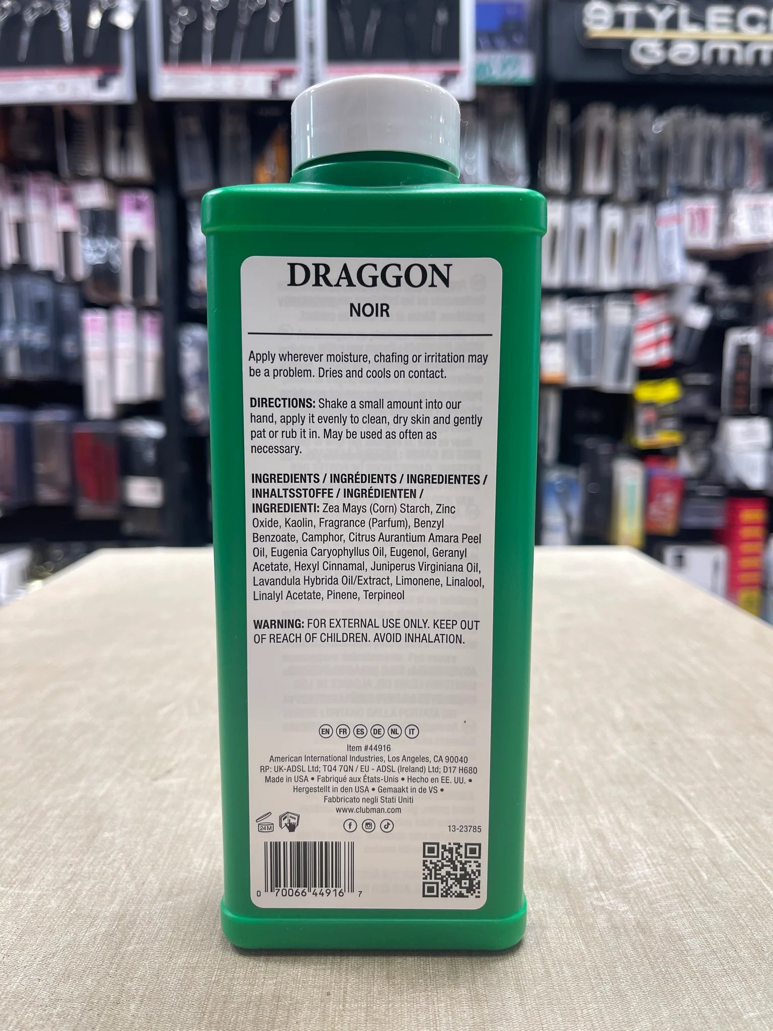 Clubman Draggon Finest Powder 9oz Cooling Powder