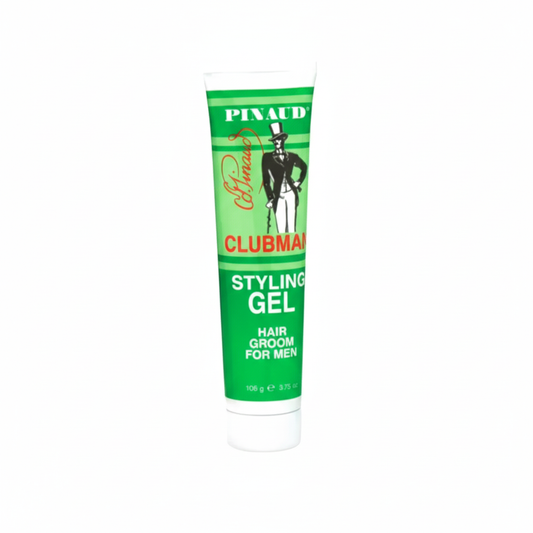 Clubman Pinaud Styling Gel Hair Groom – Non-Greasy Men’s Hold, 3.75oz