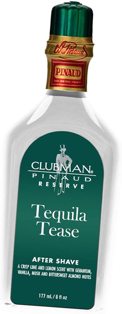 Clubman Reserve Tequila Tease After Shave Lotion 6oz – Fresh Citrus Finish