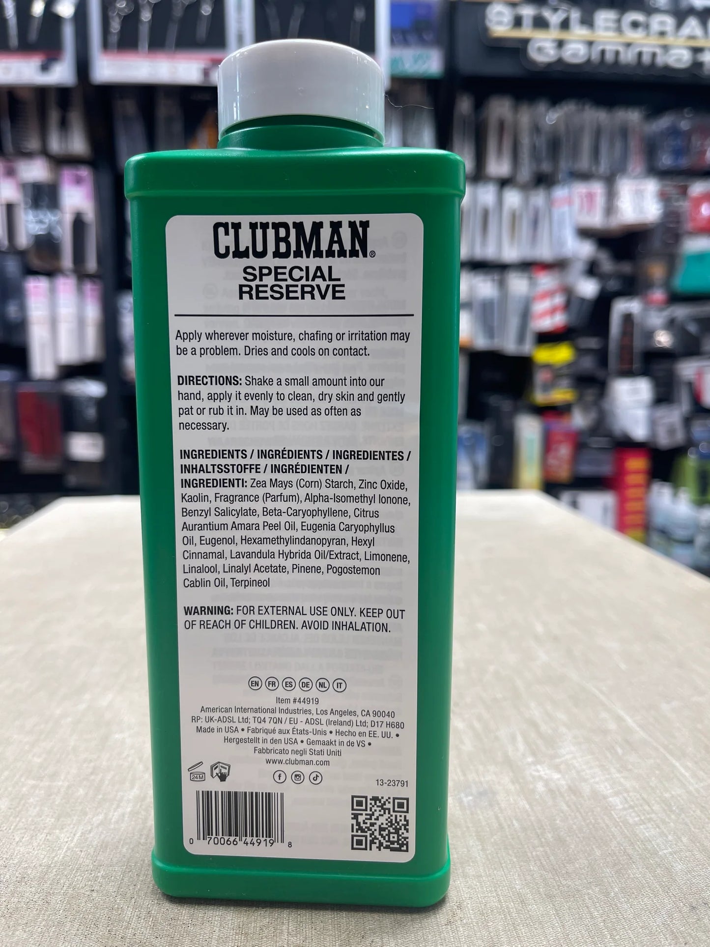 Clubman Special Reserve Finest Powder 9oz Cooling Powder