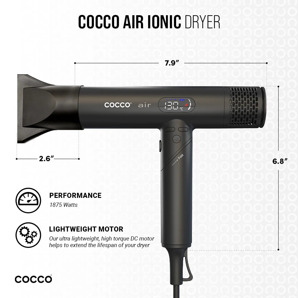 Cocco Air Ionic Dryer CAIR professional ionic barber blow dryer
