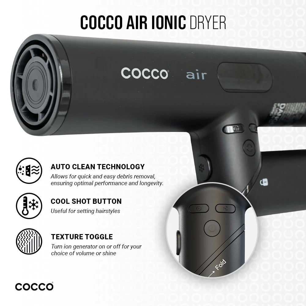 Cocco Air Ionic Dryer CAIR professional ionic barber blow dryer