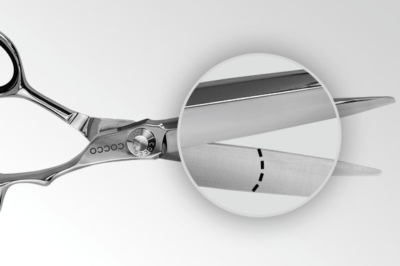 Cocco Hair Bender Pro Super Cobalt Scissor Set – Right Hand Professional Barber Shears