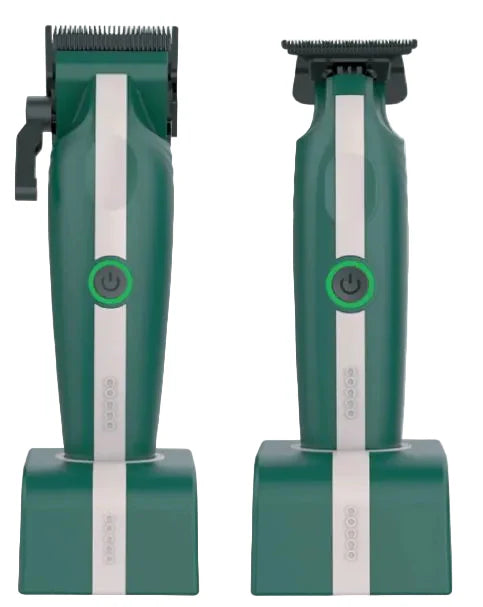 Cocco Veloce Lite Green/White Clipper & Trimmer Combo