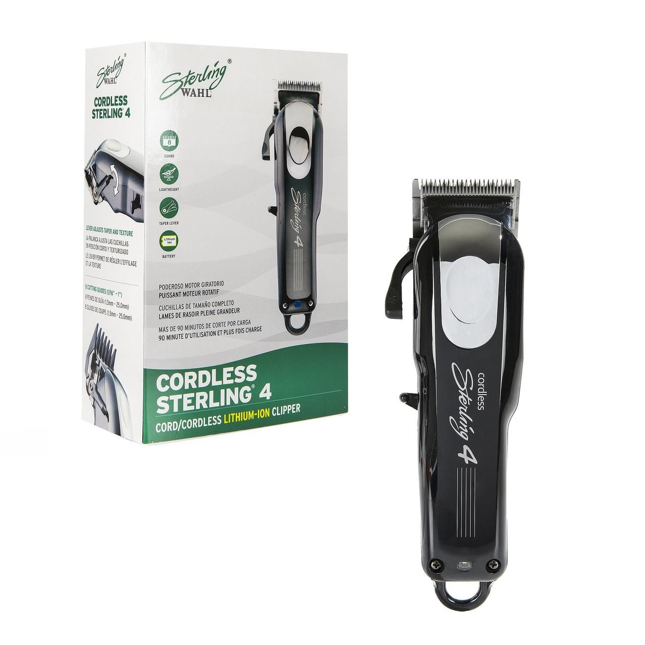 Cordless Sterling 4 Professional Clipper #8481 with Taper Lever