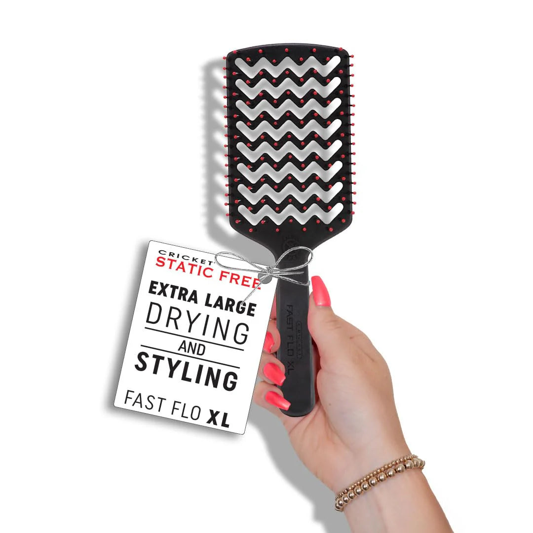 Cricket Static Free Fast Flow XL Extra Large Vent Brush