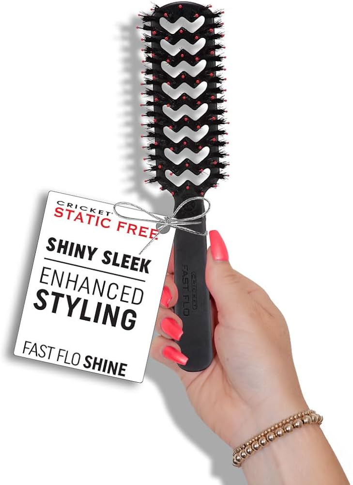 Cricket Static Free Fast Flow anti-static vent brush