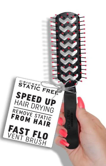 Cricket Static Free Fast Flow anti-static vent brush