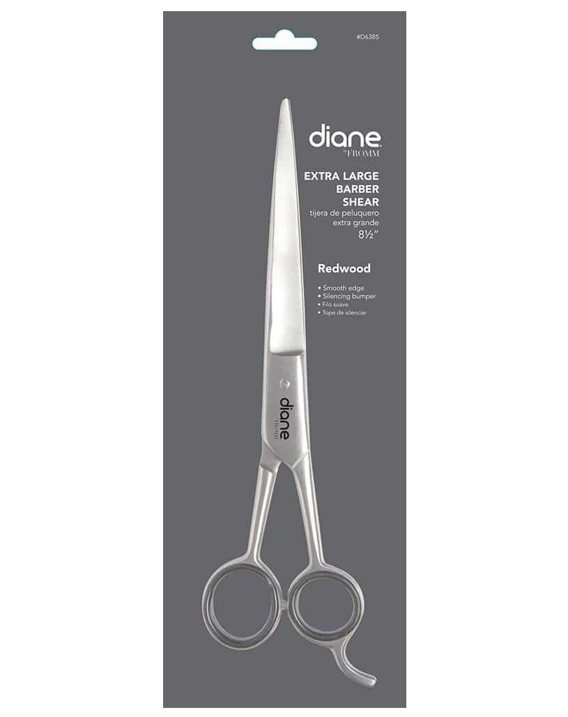 Diane Redwood Barber Shear 8.5” – Extra Large Smooth Edge