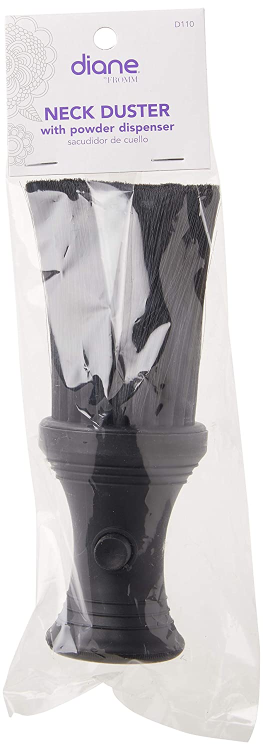 Diane D110 Neck Duster with Nylon Bristles and Powder Dispenser