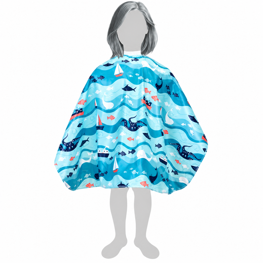 Diane Underwater Kids Shampoo Cape #DTA006