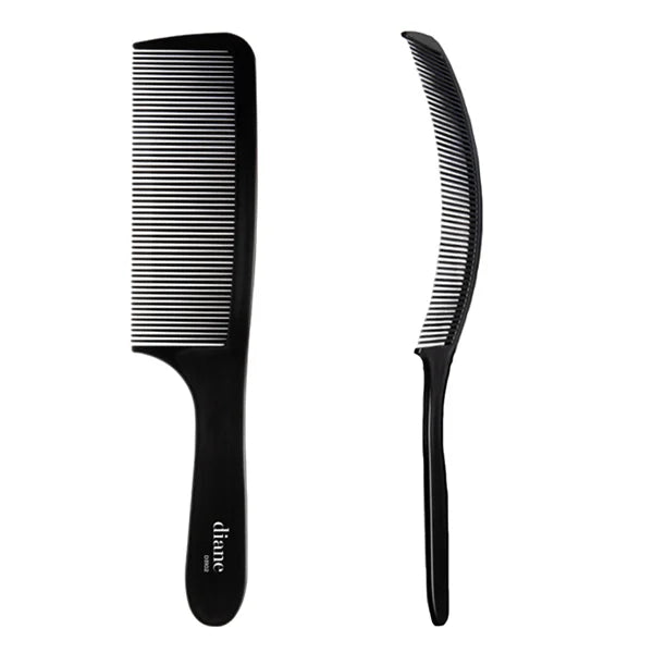 Diane curved barber clipper comb ergonomic fade comb