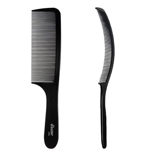 Diane curved barber clipper comb ergonomic fade comb