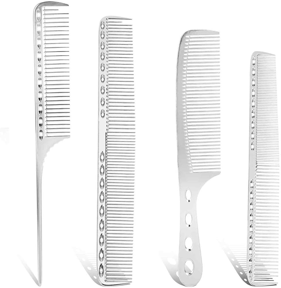 Dream World aluminum styling comb professional barber tool