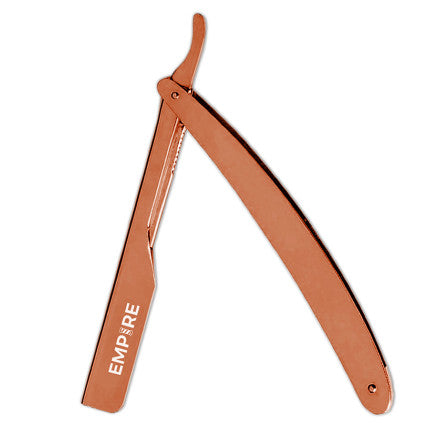 EMPIRE ROSE GOLD STEEL RAZOR #EMP250
