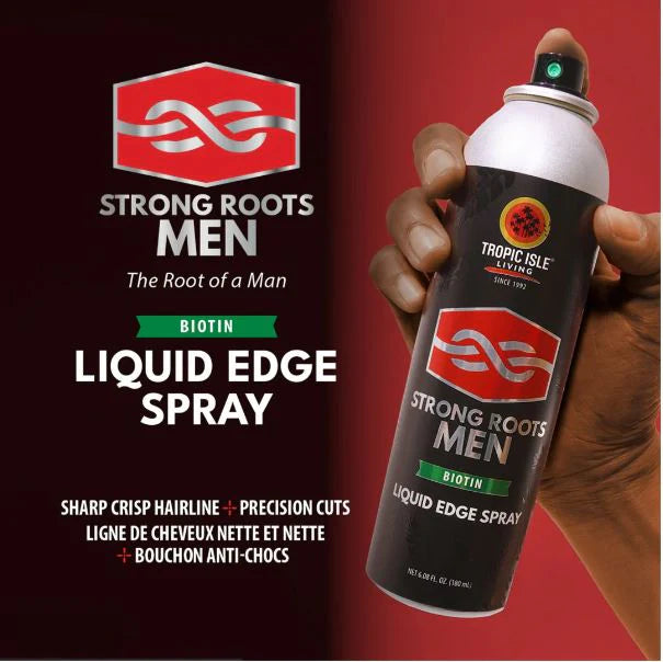 Ebin Strong Roots Liquid Edge Spray 180ml barber hairline enhancement spray