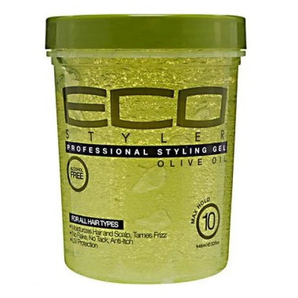 Eco Styler Olive Oil Styling Gel 32oz Max Hold No Flake