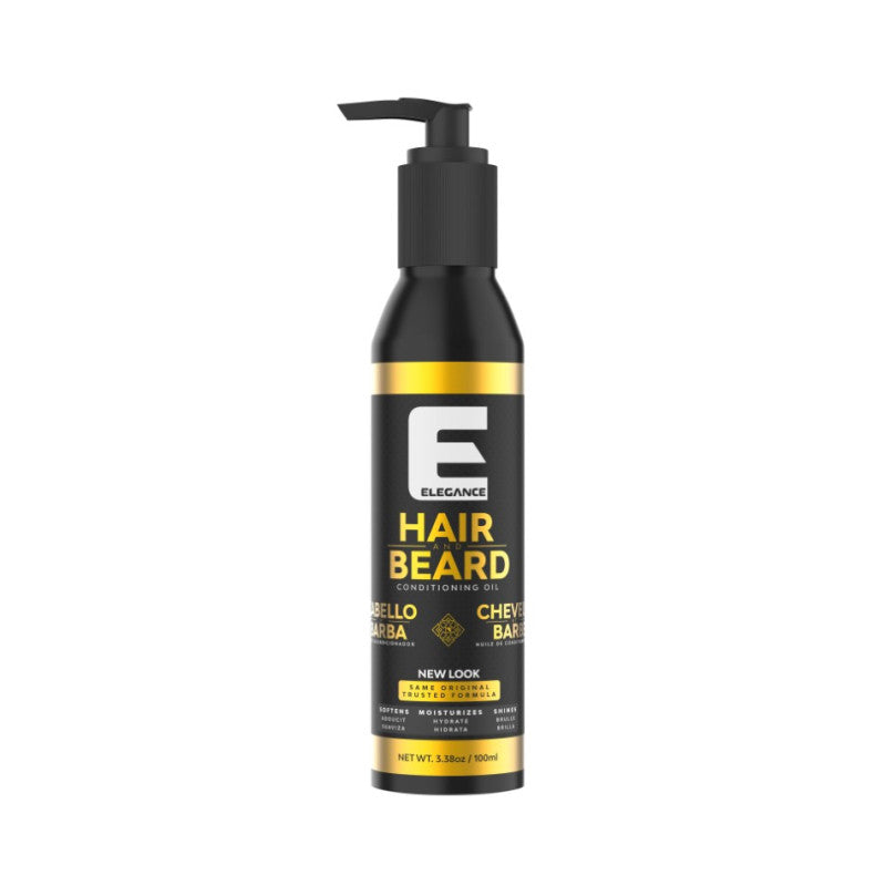 Elegance Hair & Beard Oil 100ml – Lightweight Hydration & Shine