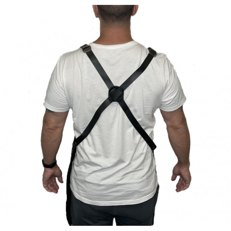 Empire Barber tan barber apron professional shop wear