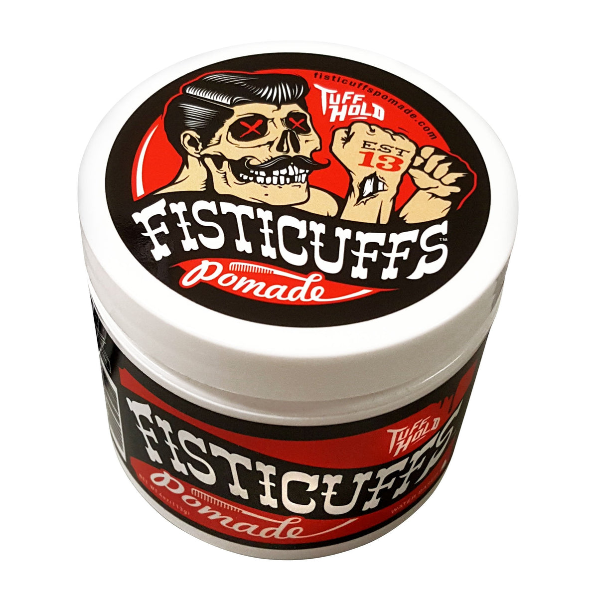 Fisticuffs Tuff Hold Water-Based Pomade – 4 oz – product assortment hero image