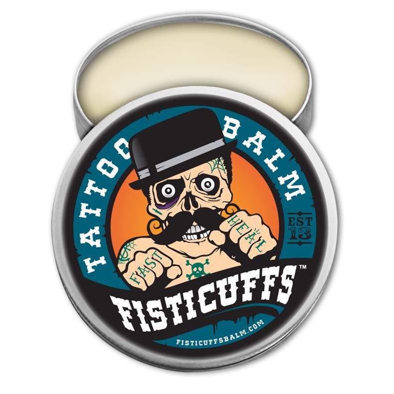 Fisticuffs Tattoo Balm – 1 oz or 2 oz – product assortment hero image