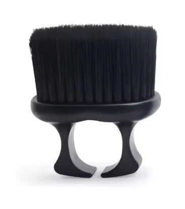 Fade Knuckle Brush ergonomic barber tool black