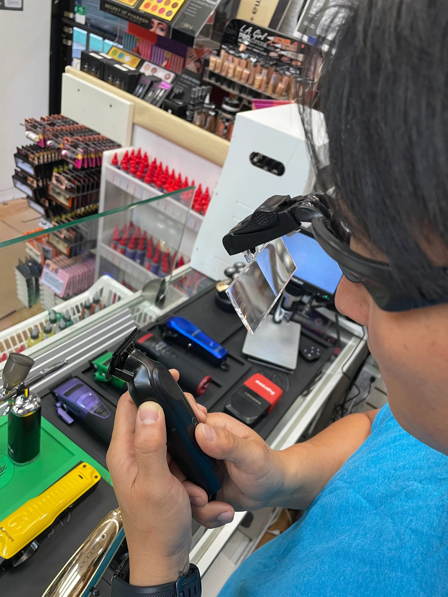 Fantasea Zero Gapping Glasses with LED & 5 Interchangeable Lenses #FSC-932