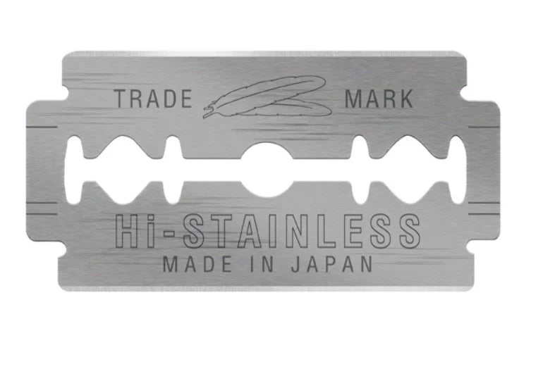 Feather Double Edge Razor Bonus Pack with 20 Hi-Stainless Blades