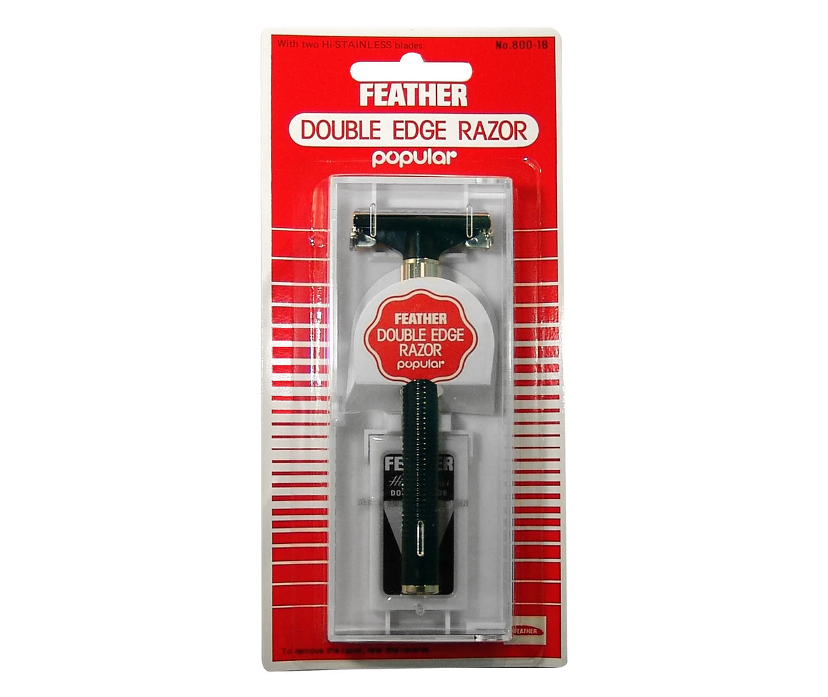 Mussels Razor Sharp Feather Double Edge Safety Razor – Sharp & Economical Shaving – Your ...
