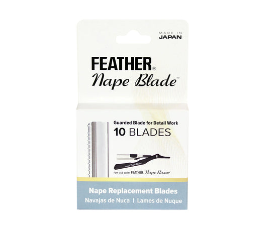 Feather nape and body razor blades guarded pack