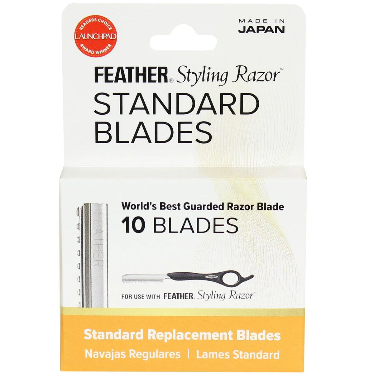 Feather styling razor standard blades 10 pack