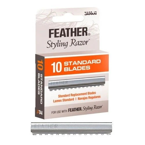 Feather styling razor standard blades 10 pack