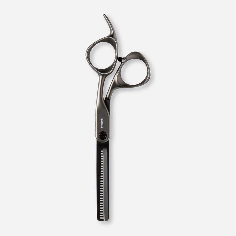 Fromm Invent 5.75 inch 28 tooth hair thinning shears gunmetal