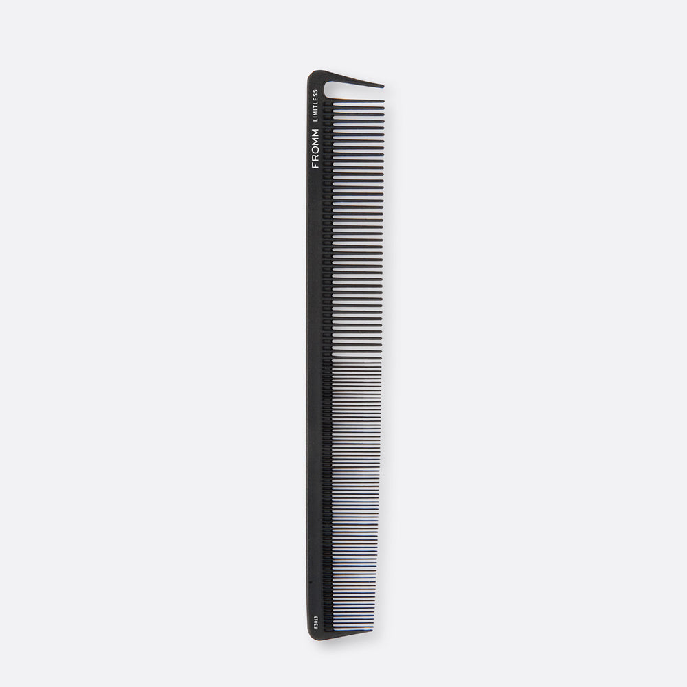 Fromm Limitless carbon cutting comb black 7.5 inch