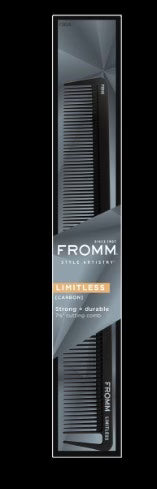 Fromm Limitless carbon cutting comb black 7.5 inch