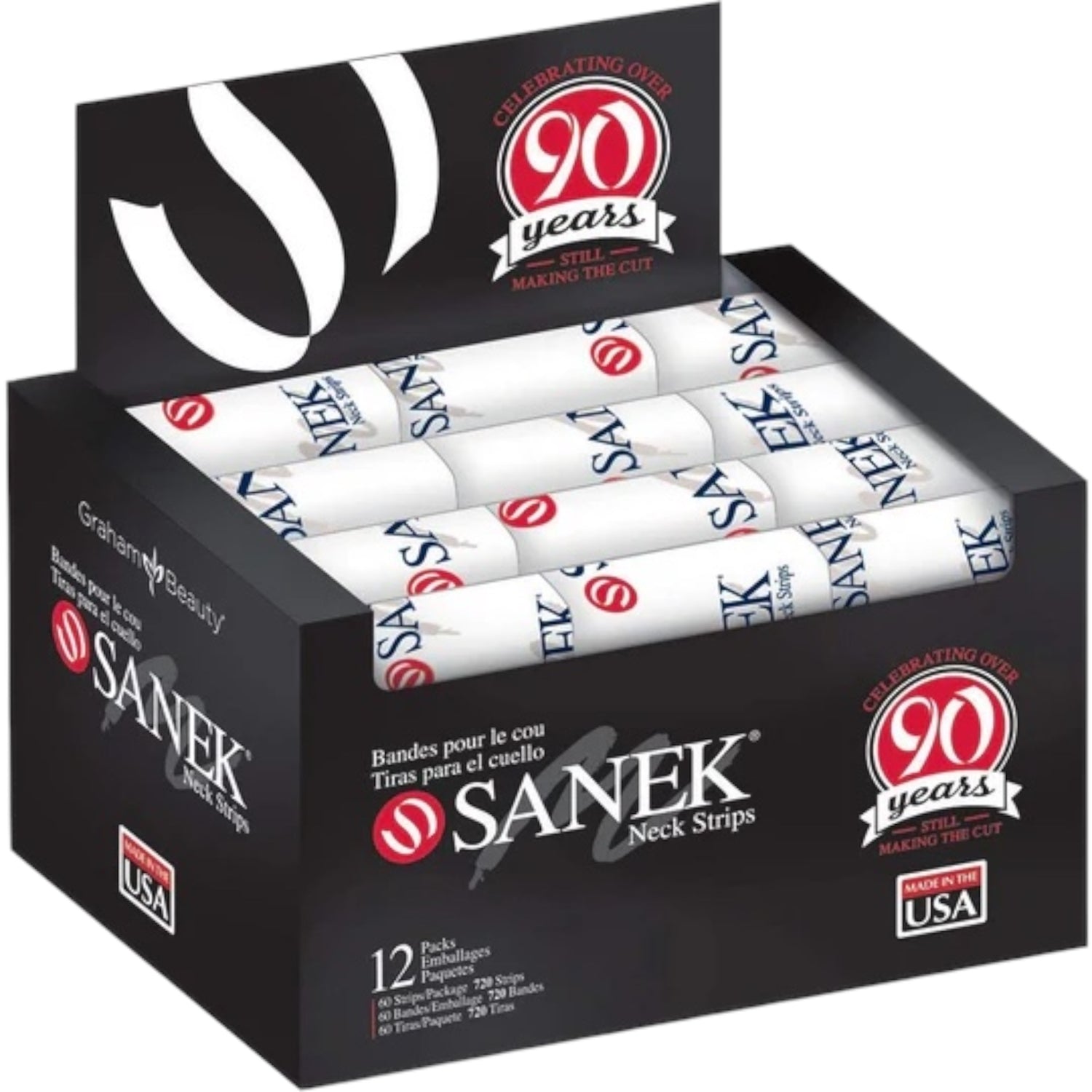 GRAHAM SANEK NECK STRIPS