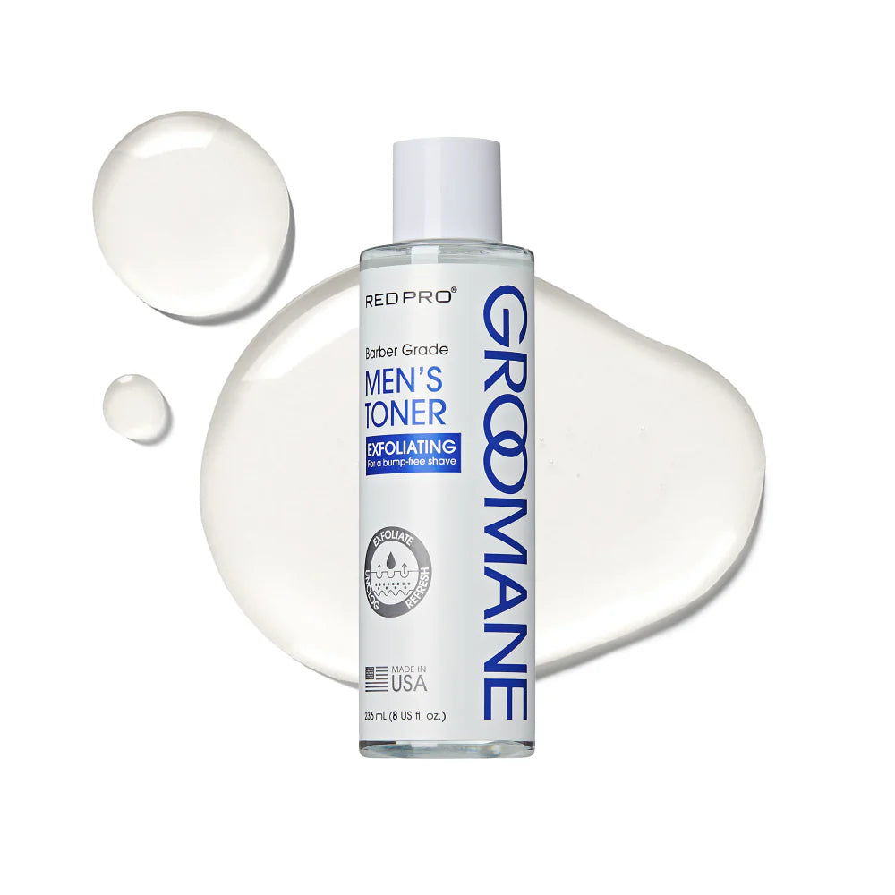 GROOMANE Men's Exfoliating Toner 8oz
