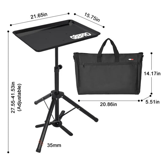 G&BPRO Elite Mobile Trolley adjustable barber workstation stand